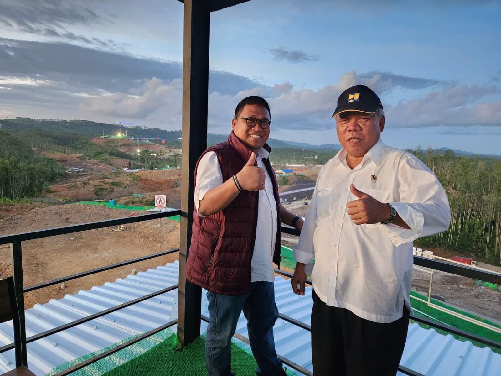 Irwan Fecho bersama Menteri PUPR